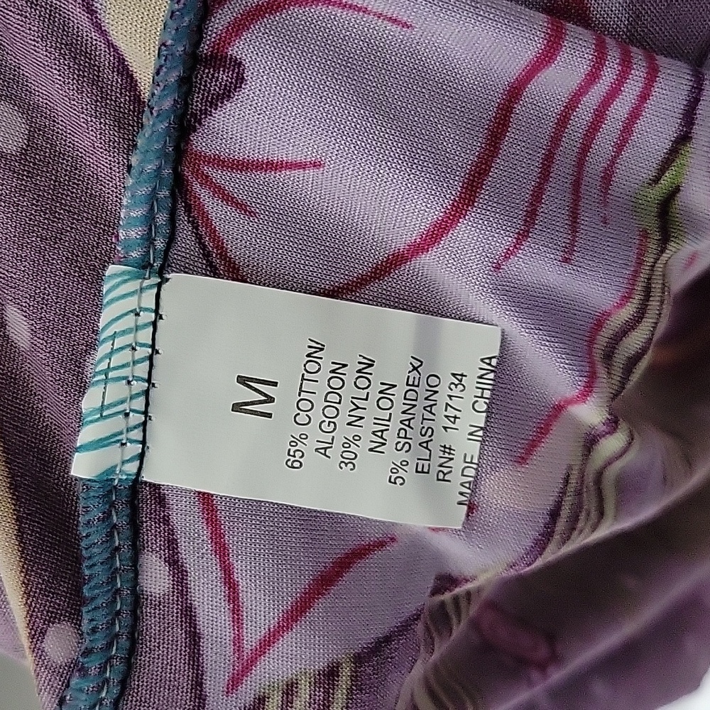 Docele Purple Lillies Sundress - Picture 4 of 4